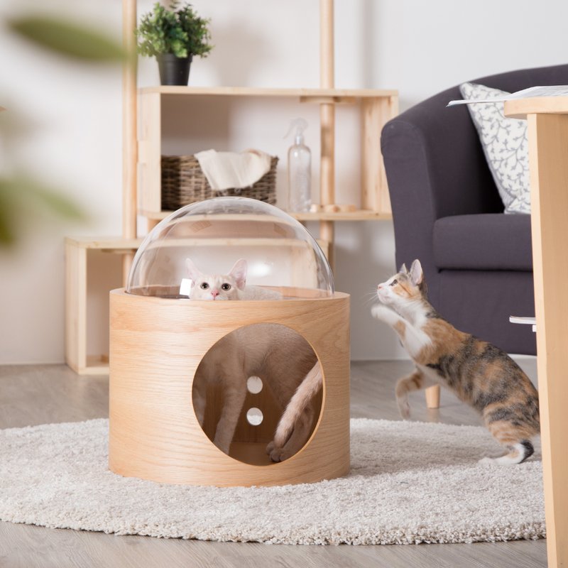 【MYZOO】太空计划BETA-橡木 - 床垫/笼子 - 木头 咖啡色