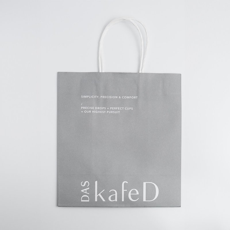 纸质提袋 - 咖啡 - 纸 灰色