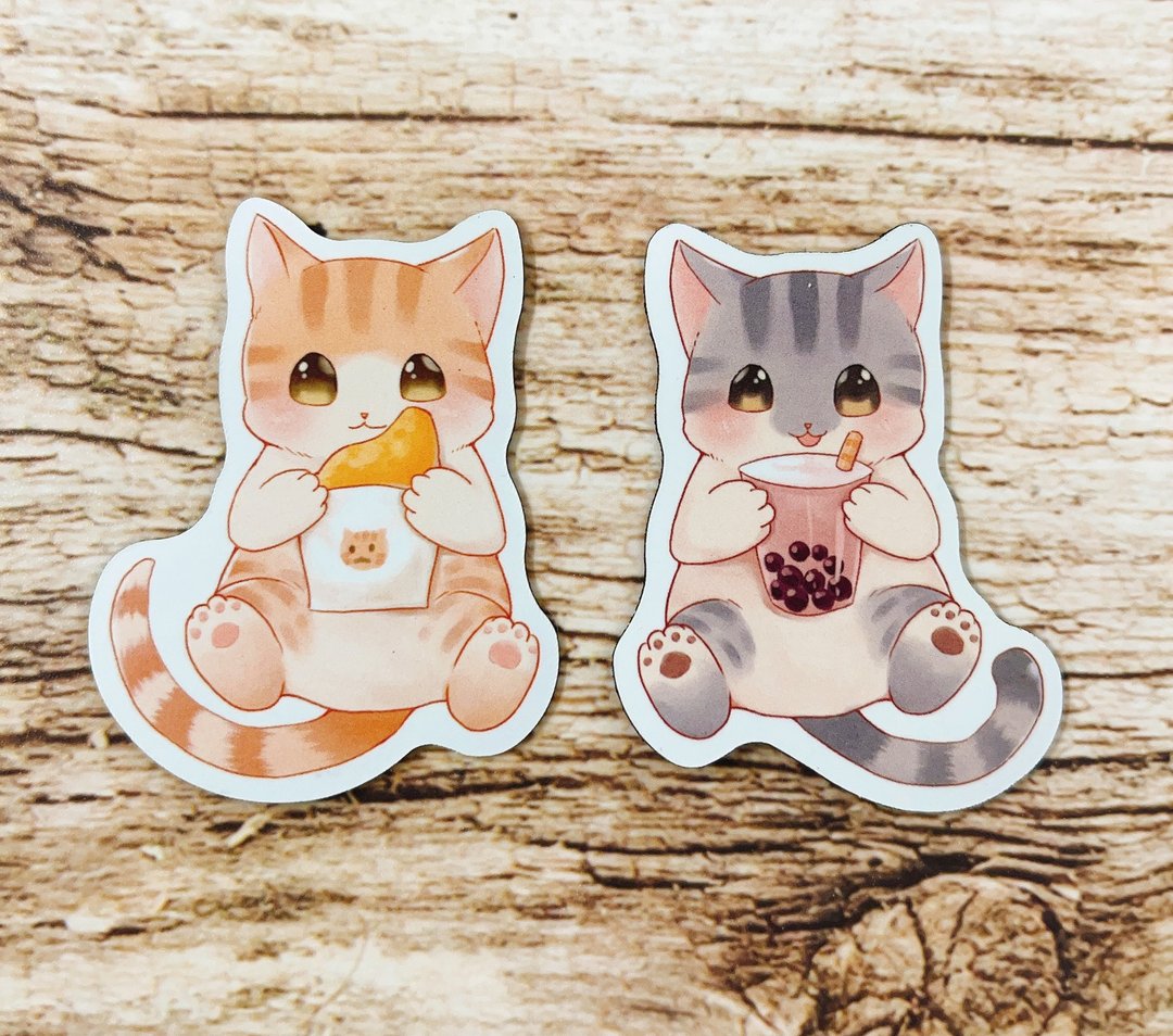 猫咪造型软磁铁 0.5mm 冰箱贴 - 其他 - 其他材质 