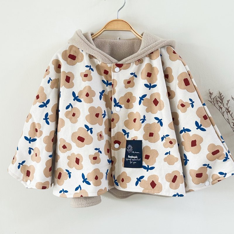 花花肤精灵斗篷 0-4岁 - 童装外套 - 棉．麻 