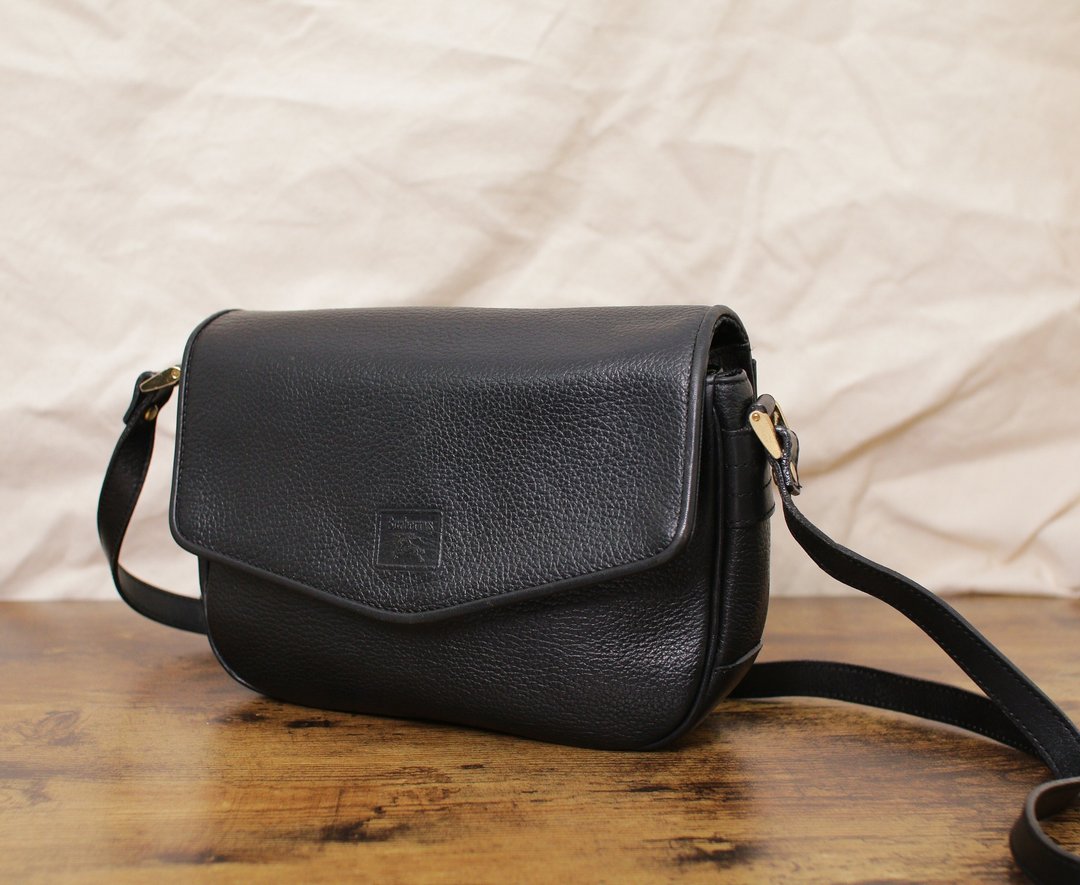 Back to Green:: 经典复古Burberry bg-10 vintage bag - 侧背包/斜挎包 - 真皮 