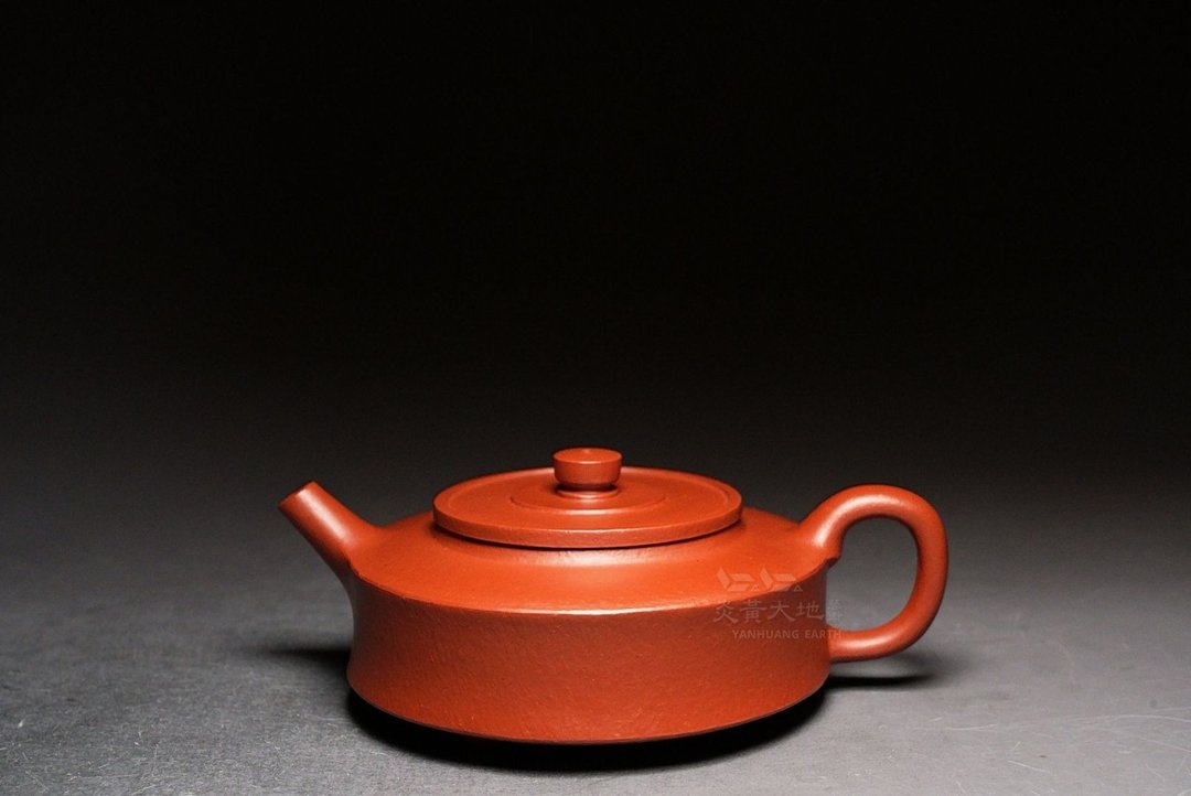 【周盘】龙山堂 传统手工 黄龙山朱泥大红袍 160cc - 茶具/茶杯 - 陶 咖啡色