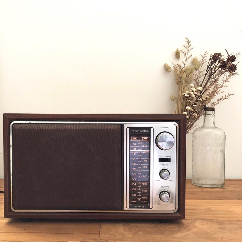 80年代美国古董收音机 - 摆饰 - 其他材质 咖啡色