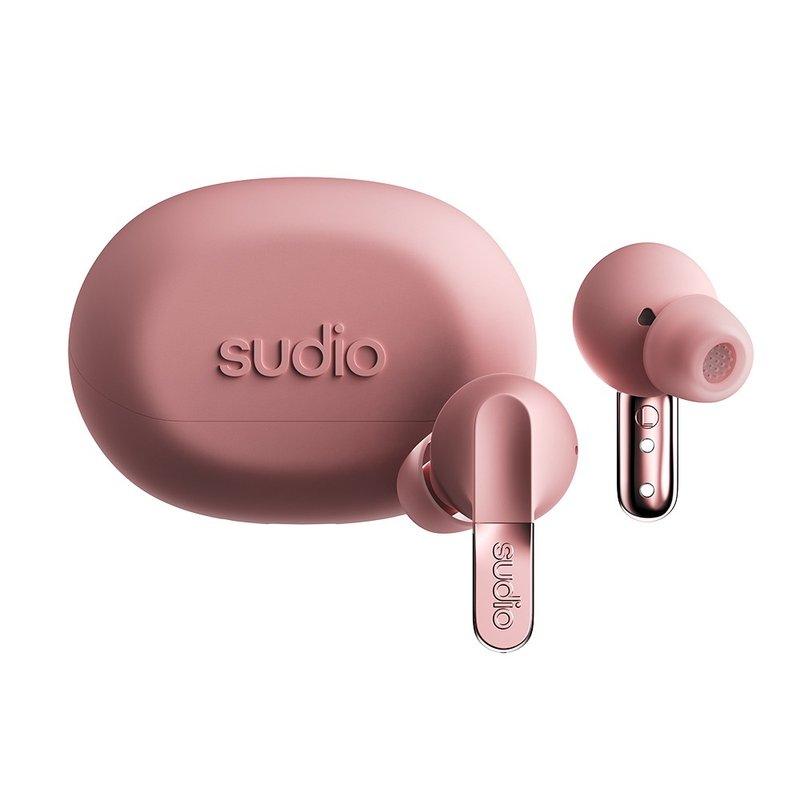 Sudio N3 Pro 真无线蓝牙耳机 - 玫瑰粉【新品上市】【现货】 - 耳机 - 塑料 粉红色