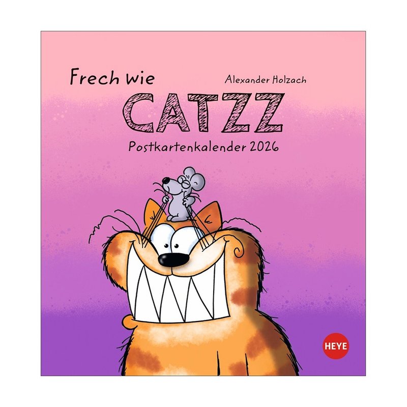 【Catzz 猫生语录】2026月历 - 年历/台历 - 纸 多色