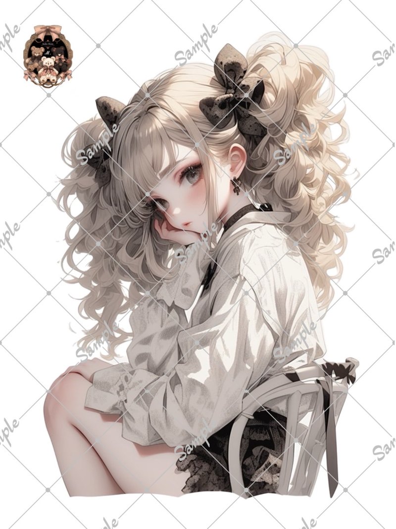 原创人物贴纸 - 贴纸 - 纸 
