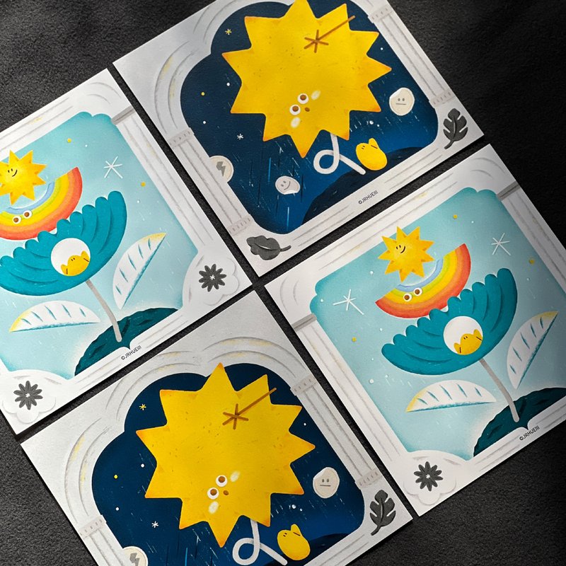 明信片 | mood flowers - 卡片/明信片 - 纸 