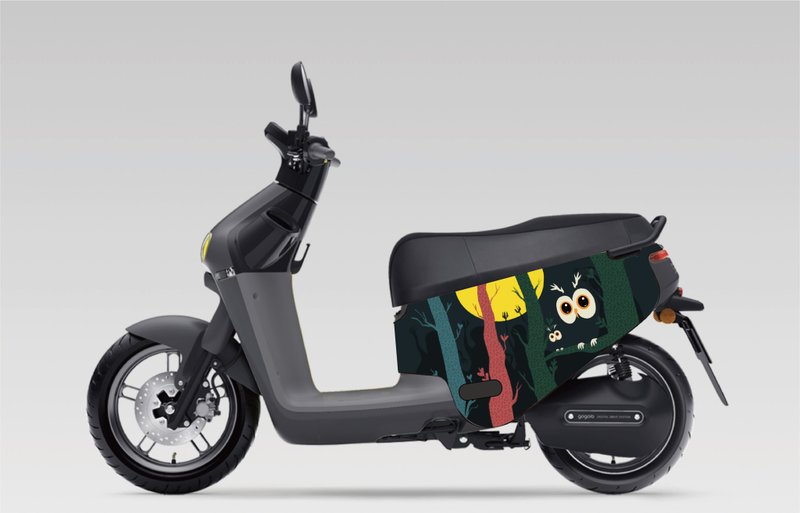 Gogoro 防刮车套 2代 3代 viva, mix  Ai1 Ai3 UR2  猫头鹰  系列 - 其他 - 聚酯纤维 