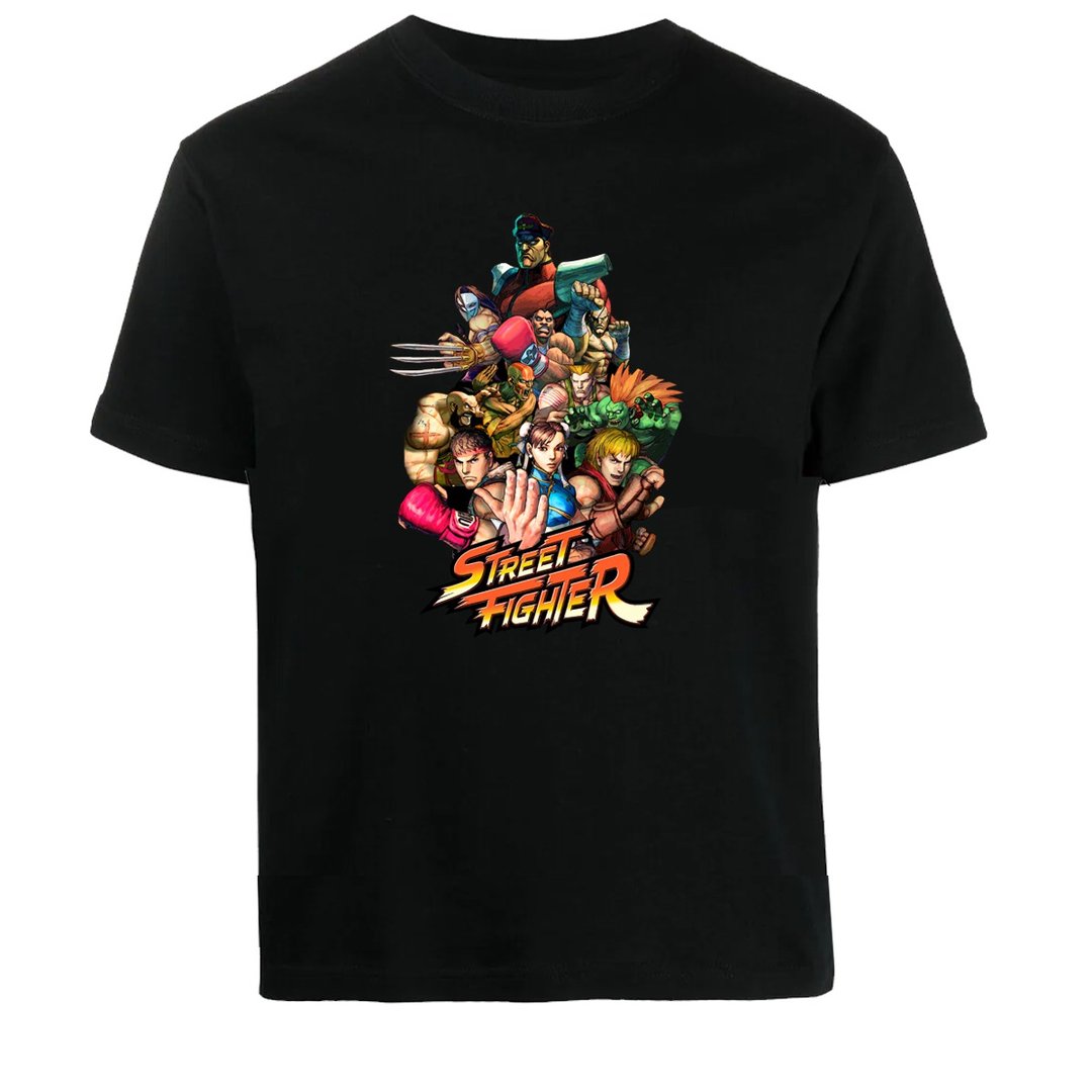 街霸IV角色T-shirt (街头霸王/快打旋风/Street Fighter系列) - 中性连帽卫衣/T 恤 - 棉 
