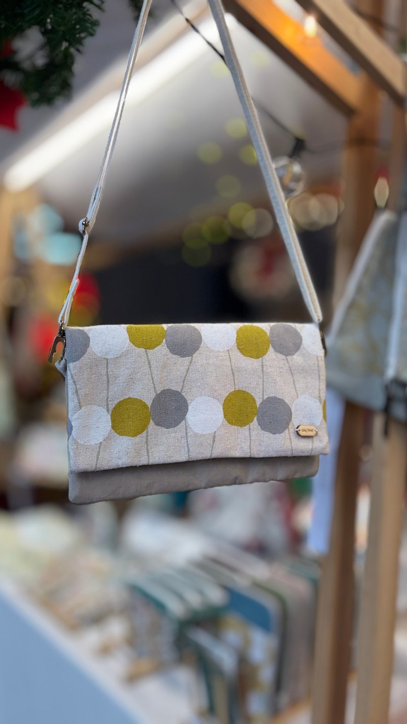 【自选花布订制】说走就走多功能随行包/护照包/手机包/侧背包 - 侧背包/斜挎包 - 棉．麻 