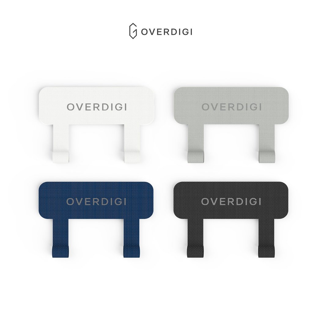 OVERDIGI 双环0.4mm超薄手机壳挂绳垫片 - 手机配件 - 尼龙 