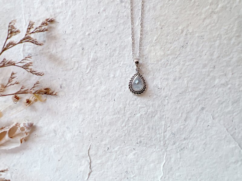 月之泪珠_矿石项链 | 独角兽宝藏 | - 项链 - 半宝石 