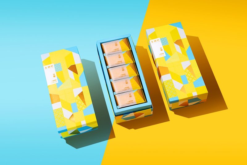 【金锦町】日曜 台湾金箔土凤梨酥 (10入) - 蛋糕/甜点 - 新鲜食材 卡其色