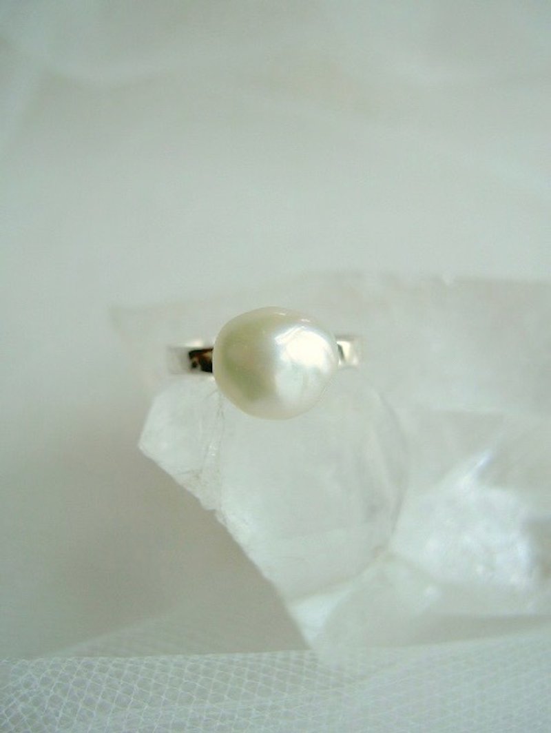 Pearl Ring No. 11 - 戒指 - 珍珠 白色