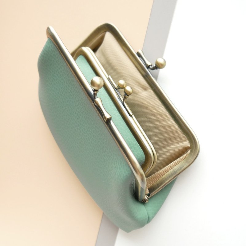 苍青   口金包 子母包 / 零钱包 【台湾制造】 - 零钱包 - 其他金属 绿色