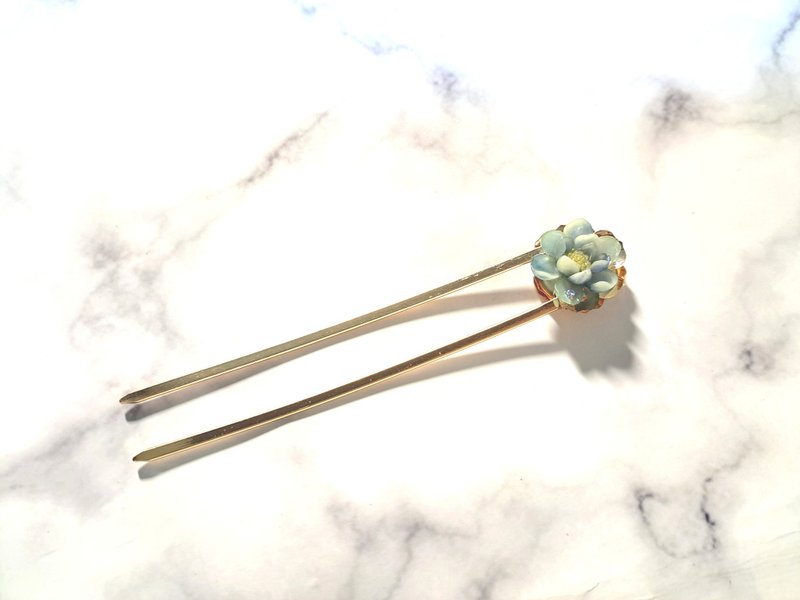 花菲花 - 发簪 造型 双簪 双面簪 - 其他 - 其他材质 多色