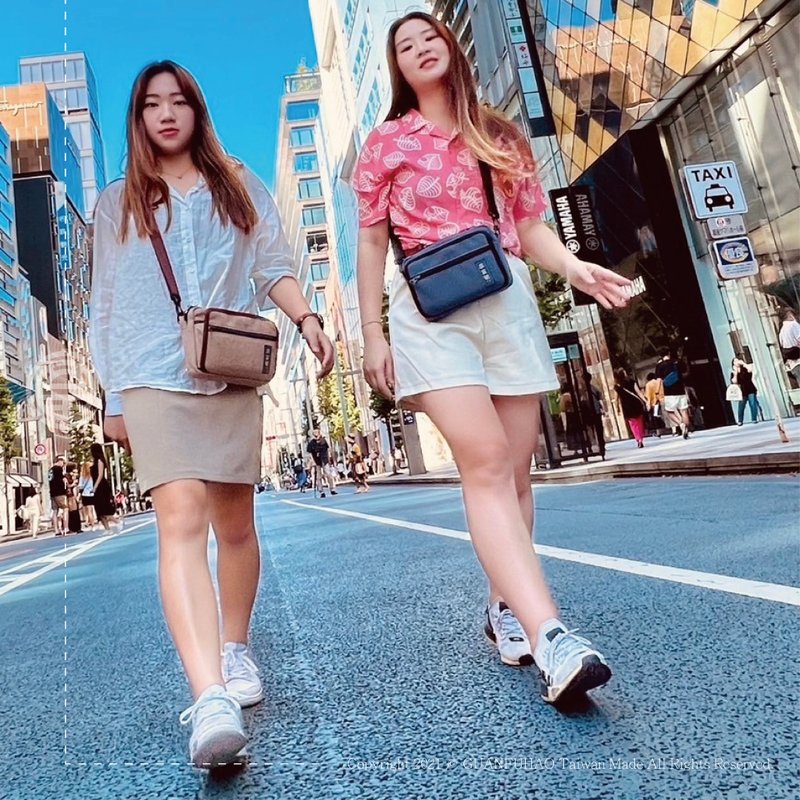 广富号 帆布包 礼品 小玩伴 斜背包 - 侧背包/斜挎包 - 棉．麻 