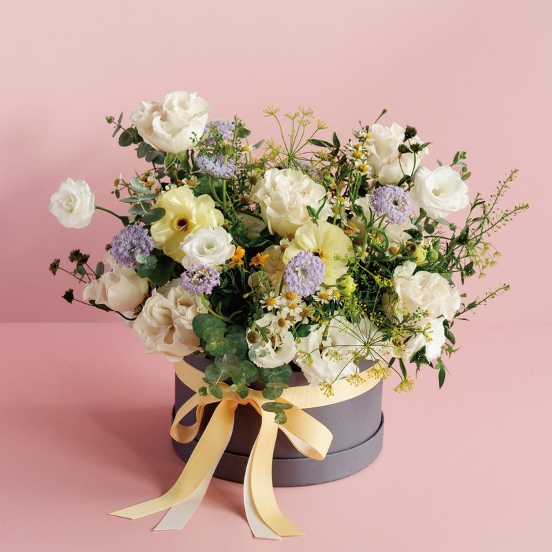 情书 - 礼盒花 - 干燥花/捧花 - 植物．花 紫色