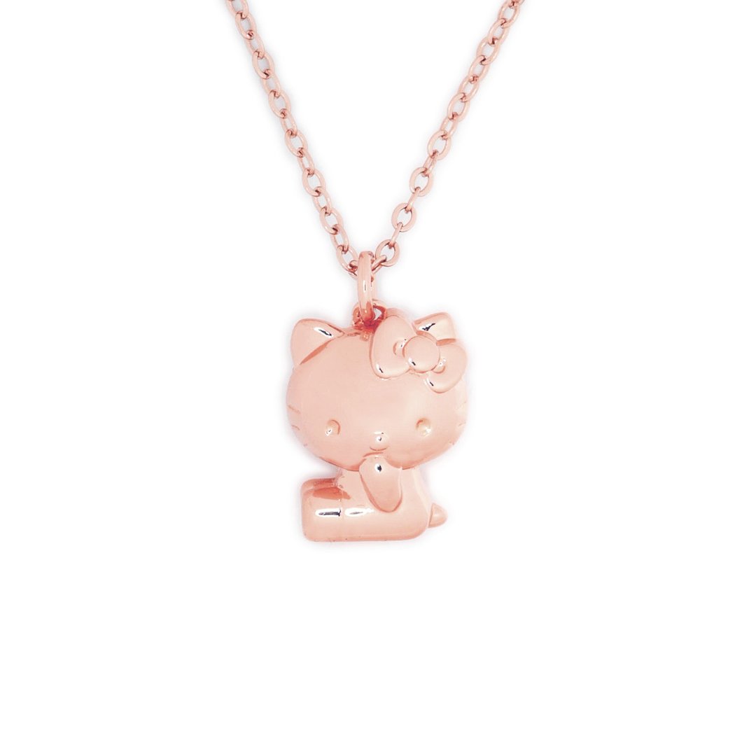 正版Sanrio香港手制Dearest - Hello Kitty香薰颈链 - 项链 - 其他金属 