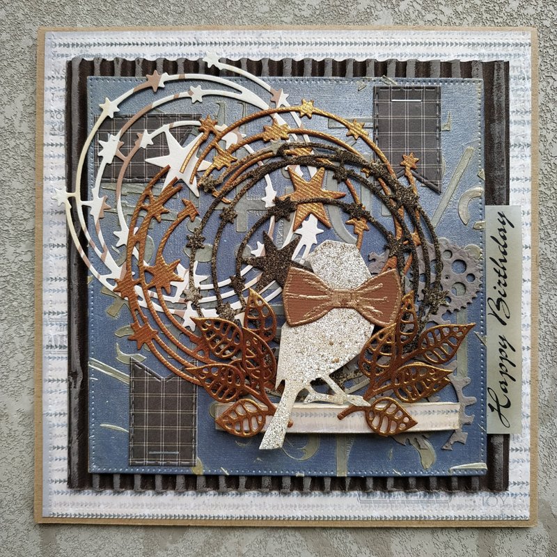 男人的生日卡片。生日快乐卡 - 卡片/明信片 - 纸 多色