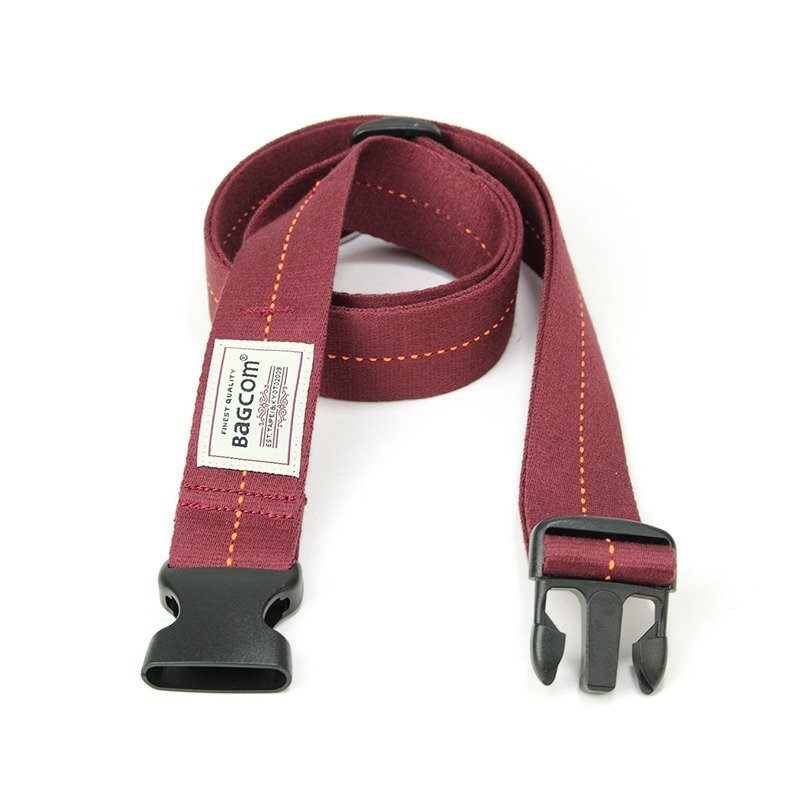 细织撞色行李束带-红色_108005 - 行李箱/行李箱保护套 - 棉．麻 红色