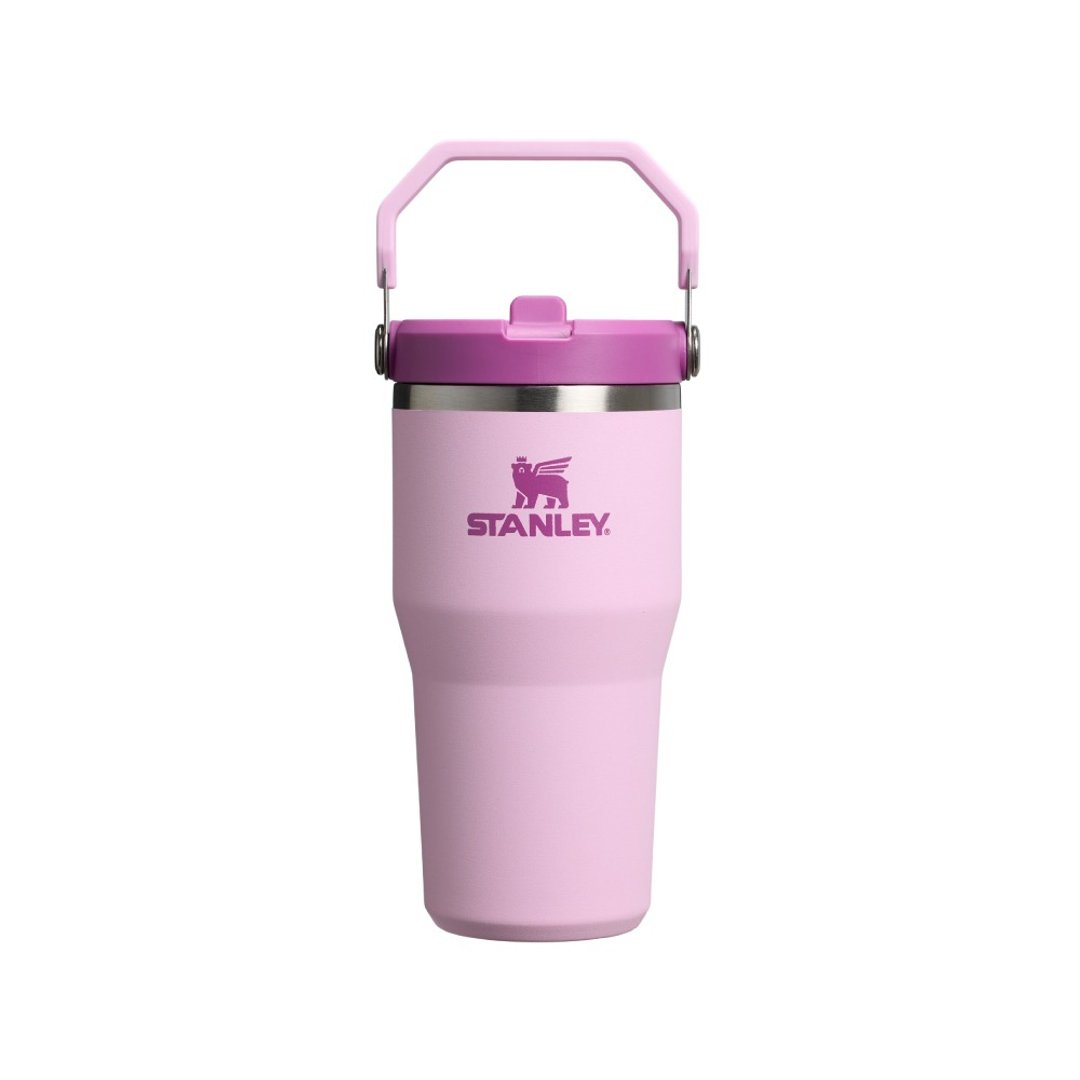 STANLEY 经典系列 IceFlow 手提吸管杯2.0 0.59L / 春樱粉 - 保温瓶/保温杯 - 不锈钢 多色