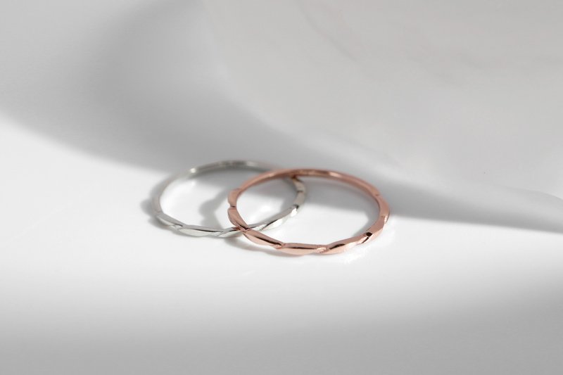 复刻回忆。纯银戒指 - 戒指 - 纯银 银色