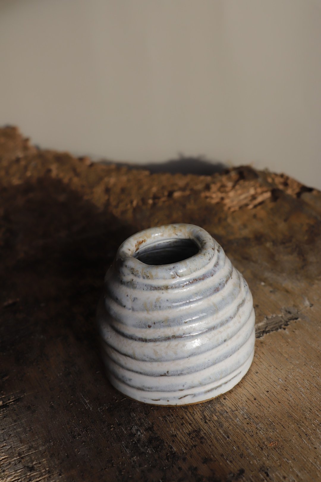 米其林银丝卷小陶器 - 花瓶/陶器 - 陶 透明