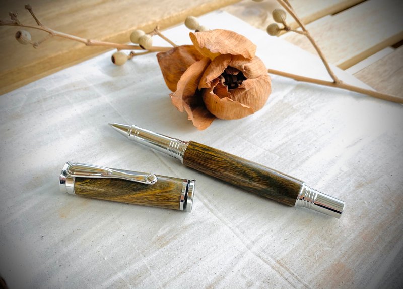 巴拉圭绿檀 钢笔/钢珠笔两用 - 钢珠笔 - 木头 