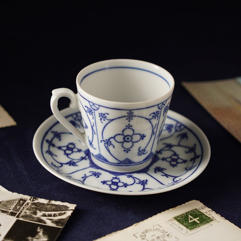 德国Winterling唐草Blau saks咖啡杯/茶杯组 - 咖啡杯/马克杯 - 瓷 蓝色