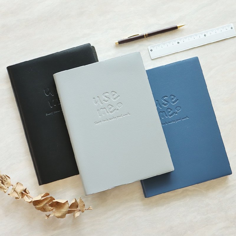 Use Me / 2023 胶皮25K年度事务手册 (3色) - 笔记本/手帐 - 纸 