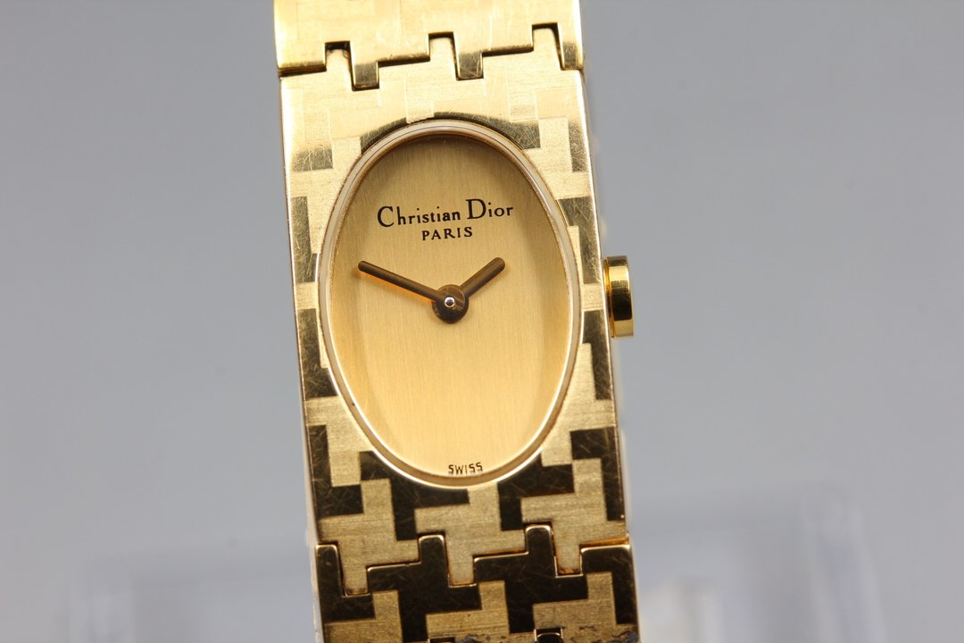 古董 Christian Dior 女仕石英腕表 D70-150 - 女表 - 不锈钢 金色