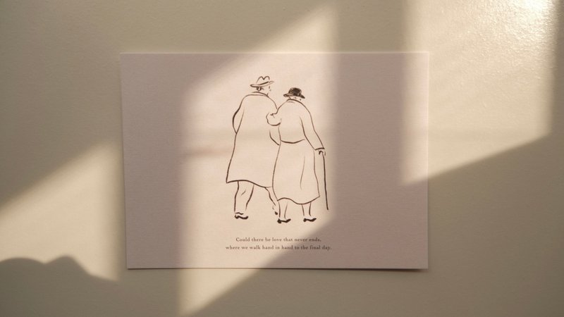 城市生活速写明信片 - 卡片/明信片 - 纸 白色