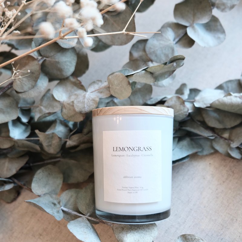 恢复活力 泰国皇家SPA香气类型 除湿/抗菌可驱蚊清爽天然精油蜡烛 - 香薰/精油/线香 - 其他材质 