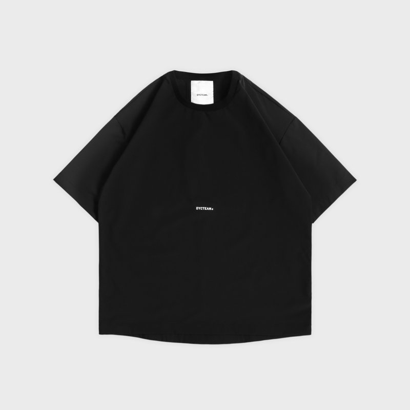 DYCTEAM - ECOYA Nylon 无水染色机能_宽松短袖TEE - 男装上衣/T 恤 - 其他材质 黑色