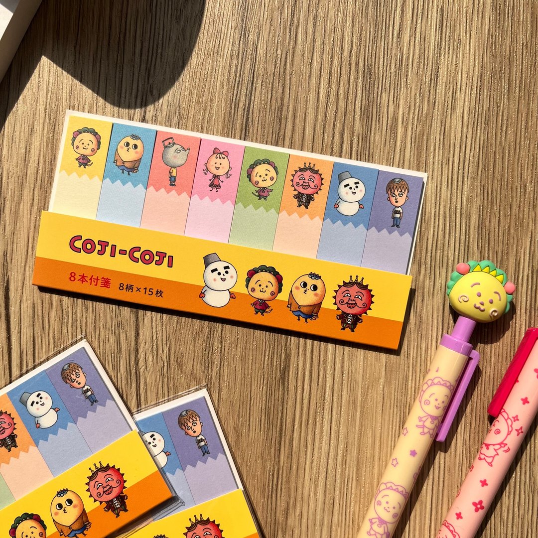 可吉可吉和朋友们便条共 8 款 - 便条纸/标签贴 - 纸 