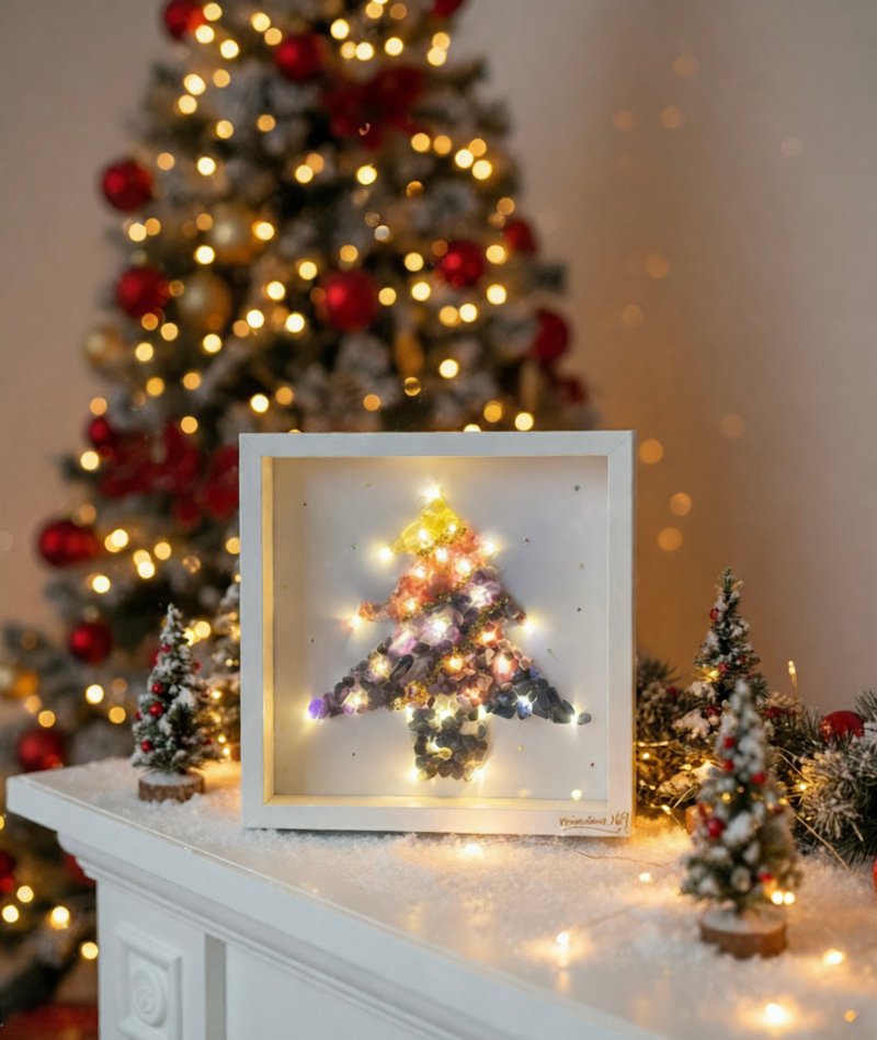 水晶圣诞树  多款水晶可选择  圣诞手作 (可使用文化币) - 其他 - 其他材质 