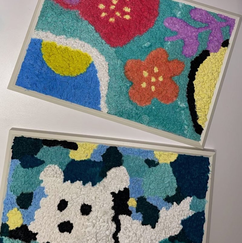 纸浆画体验课程 DIY 附饮品甜点 - 其他 - 纸 