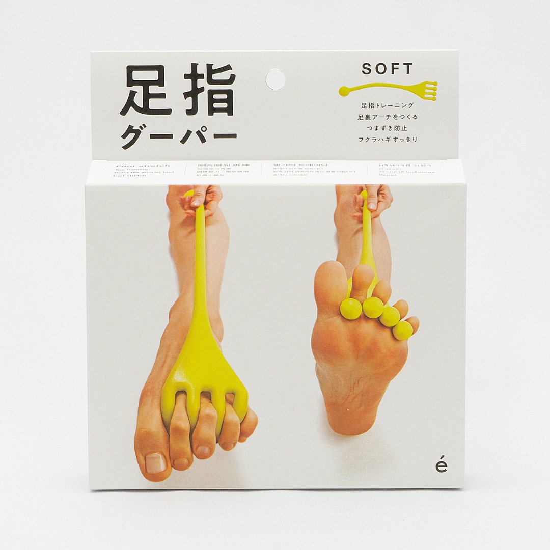 erugam 美腿拉筋 脚趾训练器 基础黄 居家健身器材 - 运动/健身用品 - 乳胶 黄色