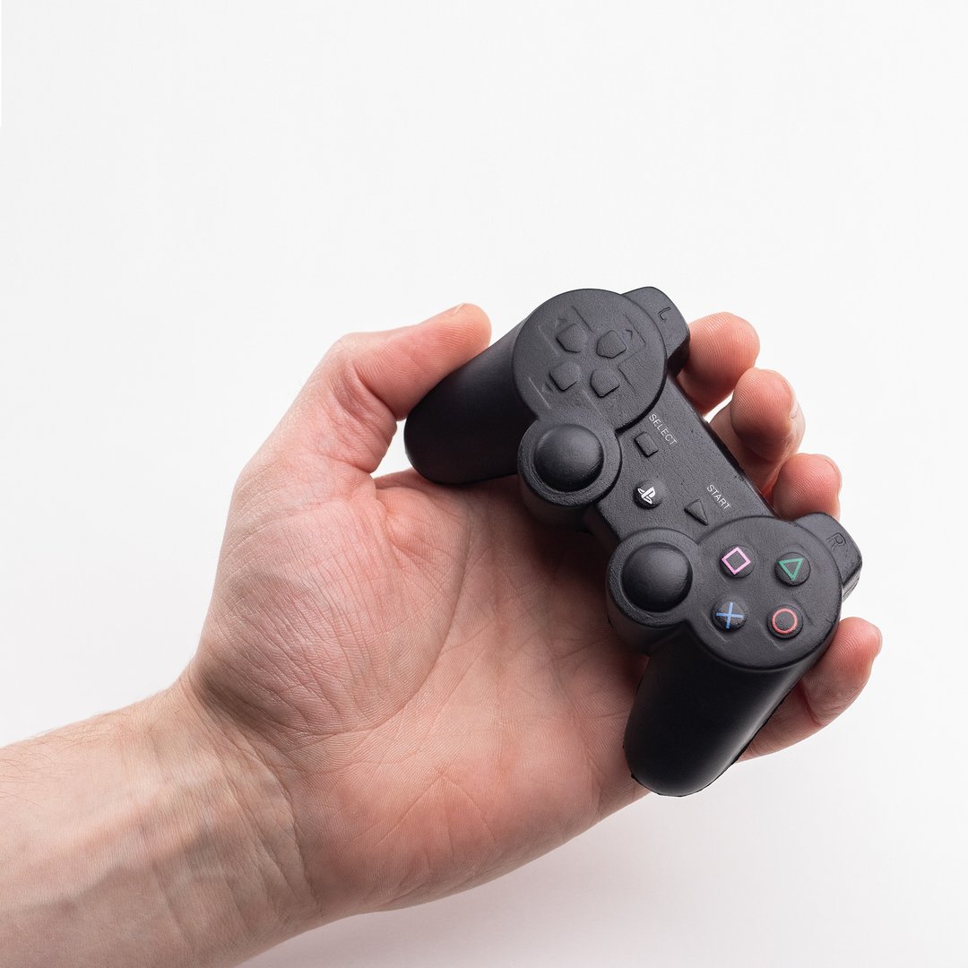 官方授权英国 Paladone Playstation 控制器造型发泄纾压减压软胶 - 其他 - 硅胶 黑色