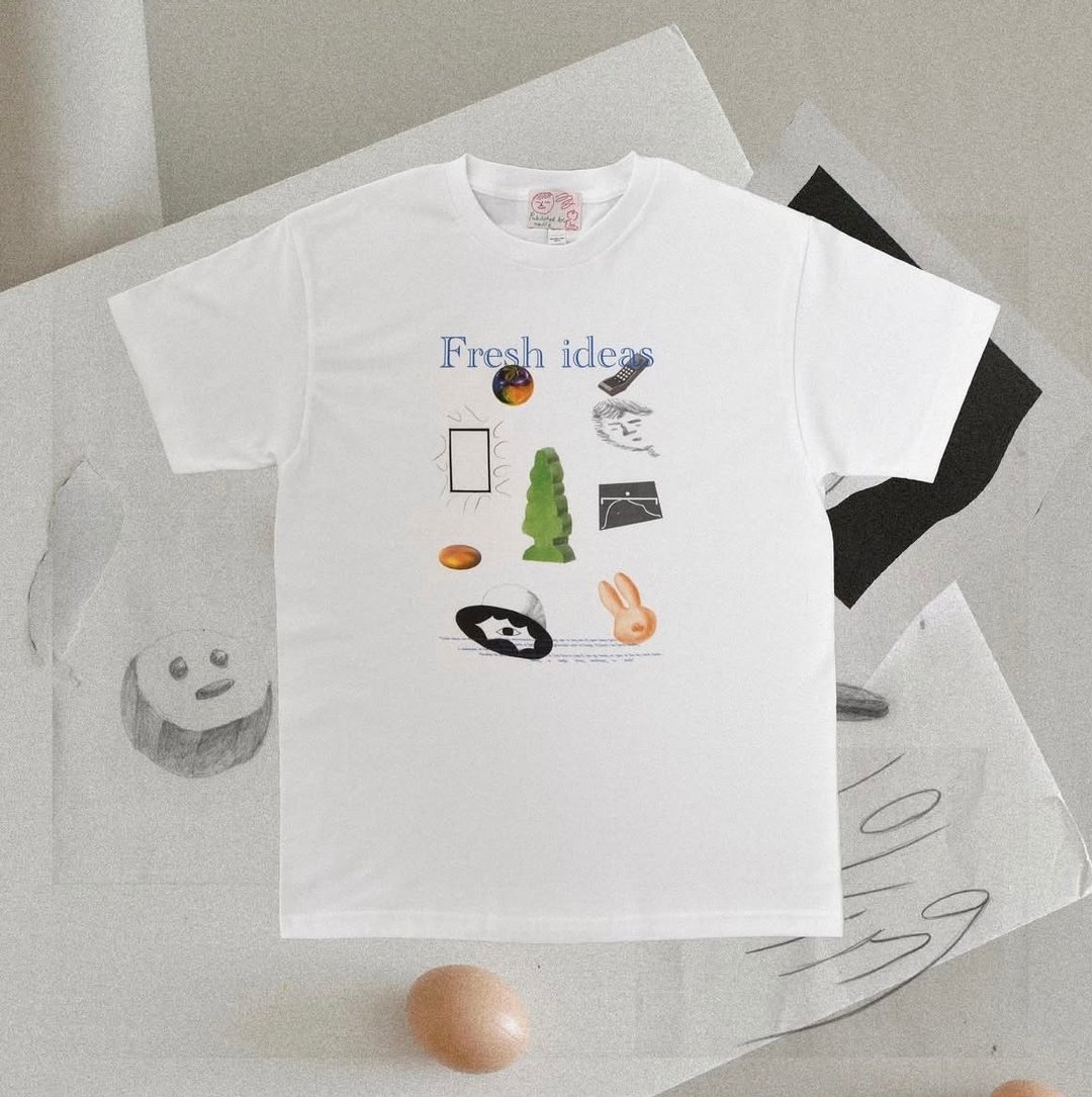 山口崇多Agata Yamaguchi Flesh ideas T-shirts - 男装上衣/T 恤 - 棉．麻 多色
