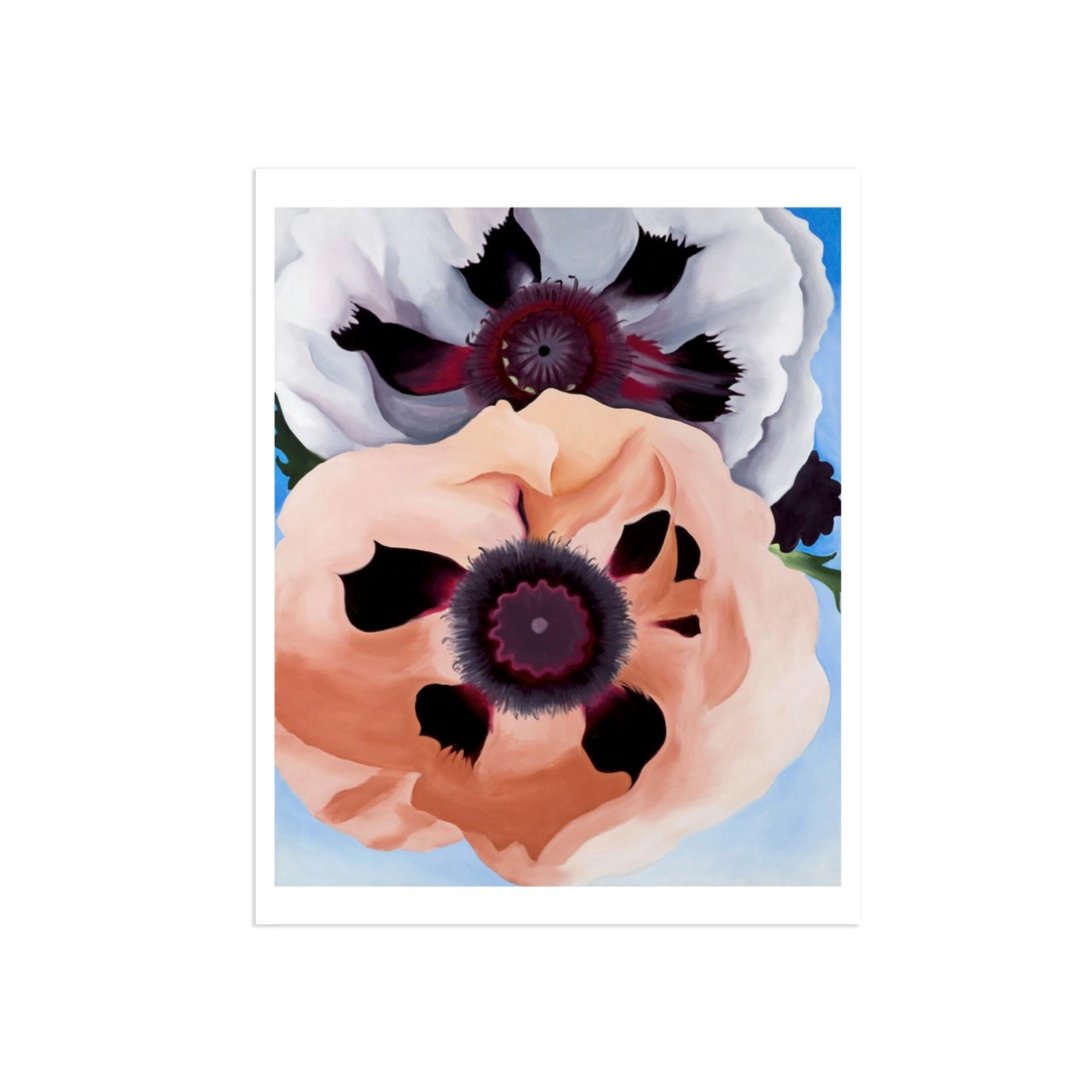 【原版海报】欧姬芙 Georgia O'Keeffe: 罂粟花 - 海报/装饰画/版画 - 纸 