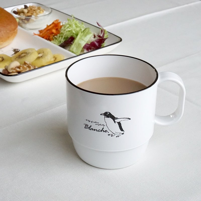 Blanche。 - 咖啡杯/马克杯 - 塑料 白色