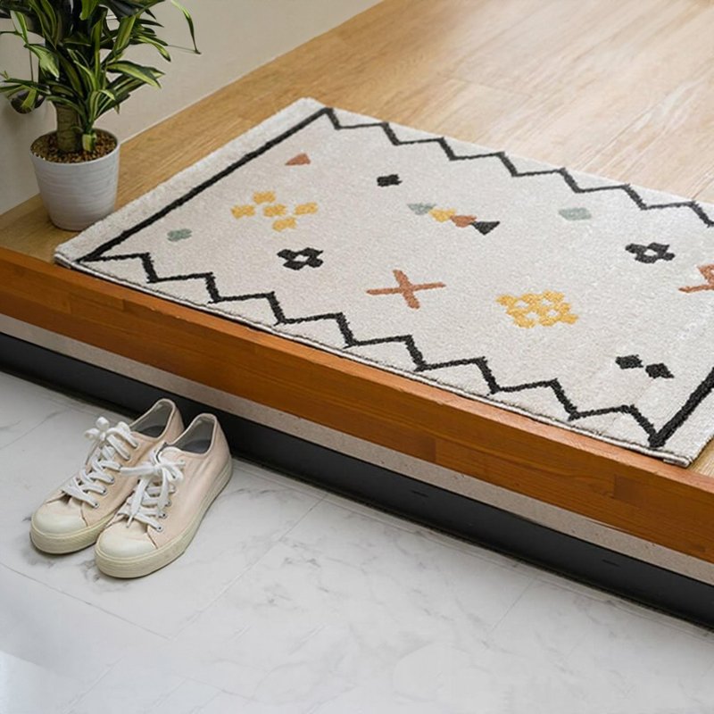 【携带便利】土耳其编织脚踏垫Nekkar 柔软触感提升居家舒适 耐用 - 地垫/地毯 - 其他人造纤维 