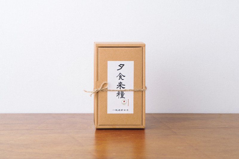 好日小礼-饔飧白米 (附提袋) - 五谷杂粮/米 - 新鲜食材 卡其色