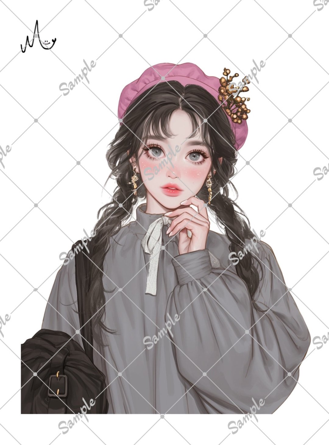 原创人物贴纸 - 贴纸 - 纸 