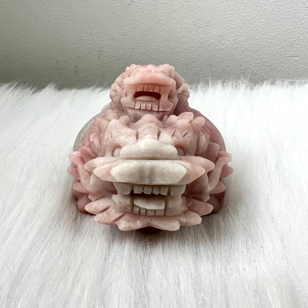背子粉澳宝龙龟 | 水晶 | 水晶龙龟 | 水晶摆件 - 摆饰 - 水晶 粉红色
