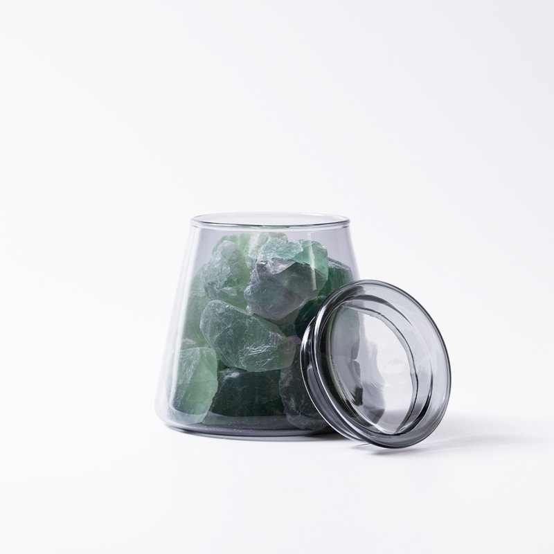 【Montagne】绿萤石 | 富士山晶矿杯 - 香薰/精油/线香 - 水晶 绿色