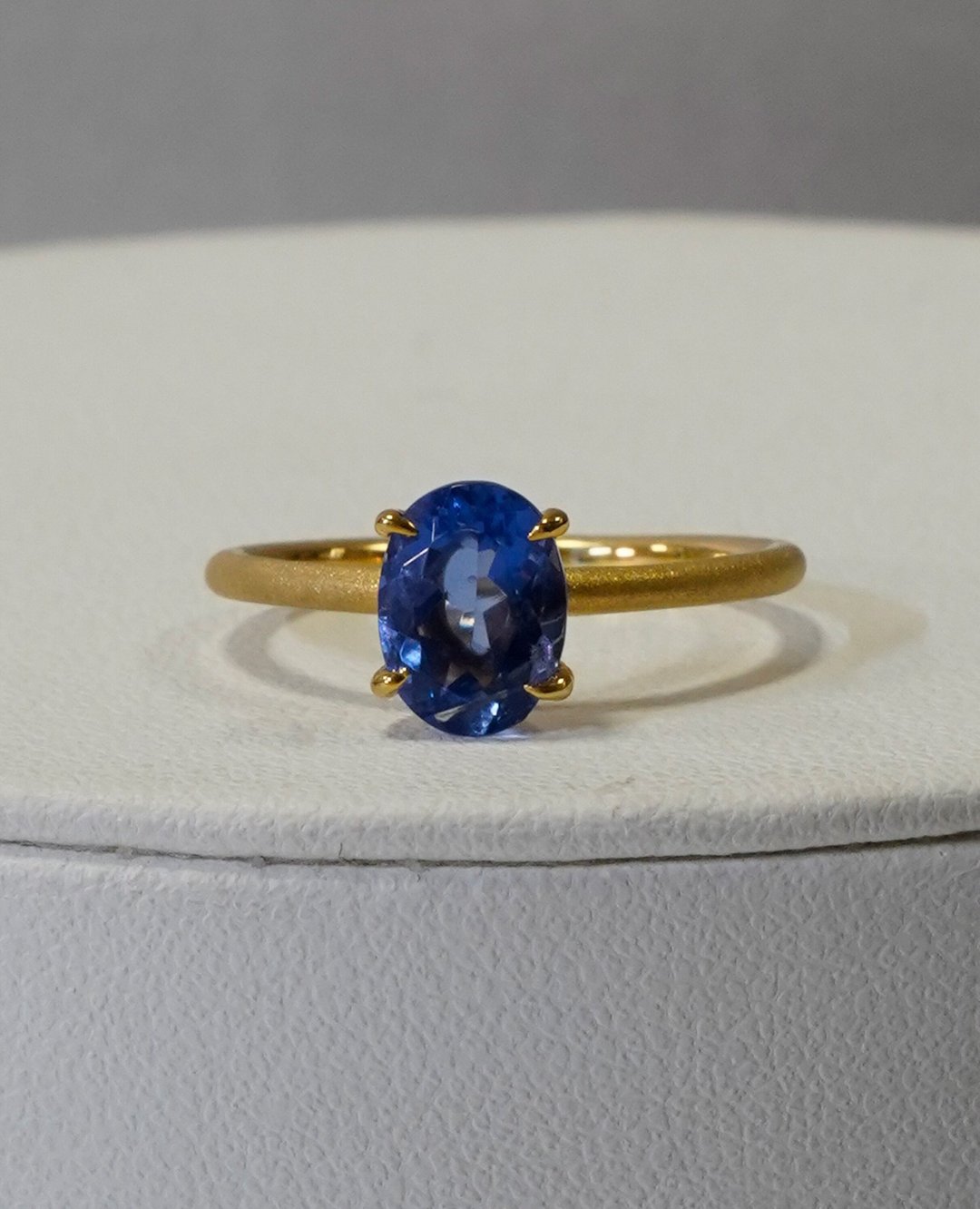 SV Kyanite ring 蓝晶石戒指 - 戒指 - 其他金属 蓝色