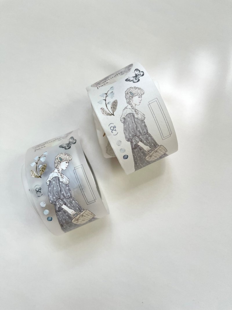 森林系 / 4cm PET胶带 - 纸胶带 - 纸 